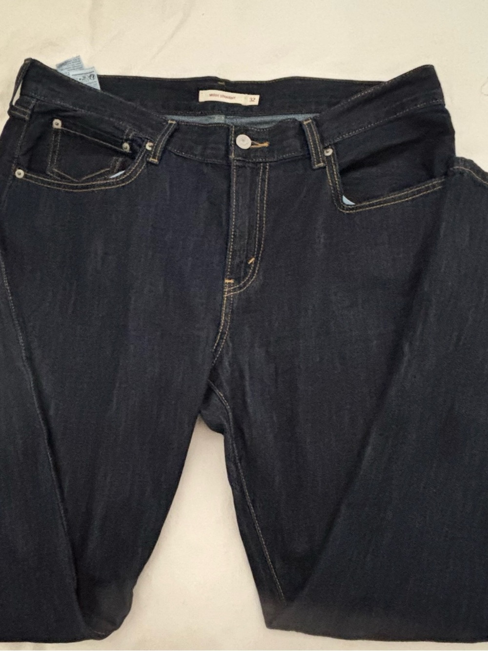 Levi’s Dark Wash Women’s Jeans - Middy Straight Size 32